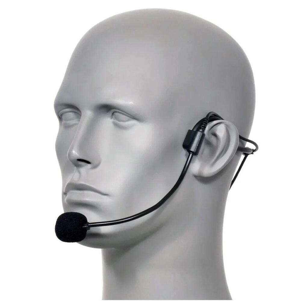 Uni-directional Electret Condenser Headworn Microphone Headset Wireless
